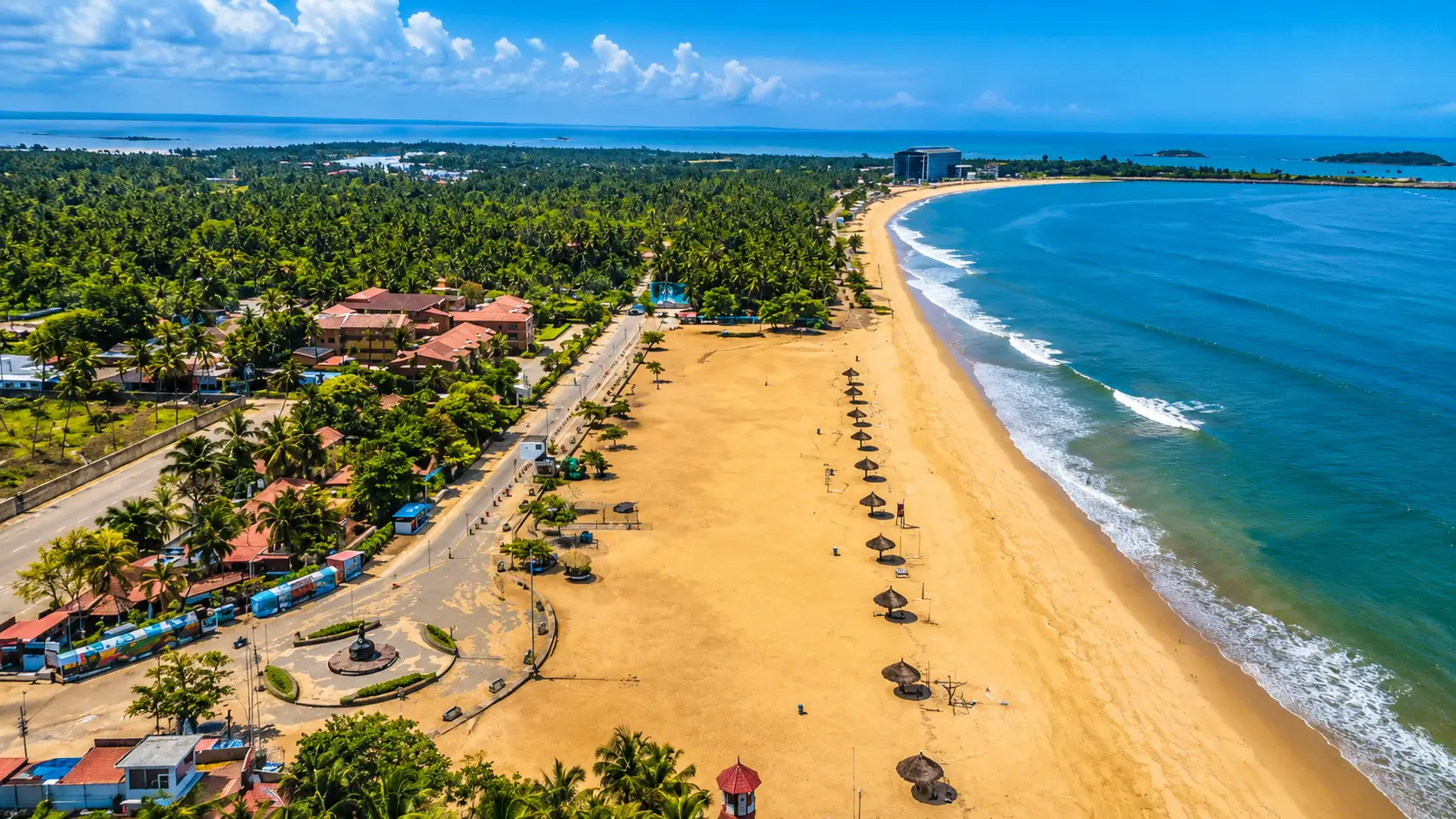 Malpe Beach and coastline